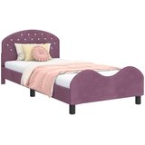  za djecu s uzglavljem Ljubičasta 90 x 190 cm Baršun | shoptok.hr