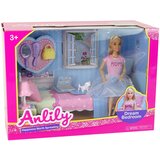 Anlily lutka za igru u spavaćoj sobi + namještaj za djecu | shoptok.hr