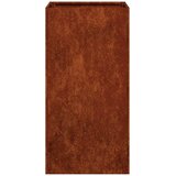  Sadilica boja hrđe 40x40x80 cm od pohabanog čelika | shoptok.hr