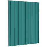 Krovni panel 12 pcs Zelena 60 x 45 cm Pocinčani čelik - Zelena 60 x 45 cm 12 | shoptok.hr