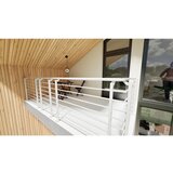 Minka Metalna ograda Secura pro top bijela 1,5 m | shoptok.hr