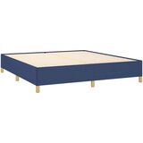  Krevet s oprugama i madracem plavi 160x200 cm od tkanine | shoptok.hr