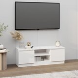 vidaXL TV omarica z vrati bela 102x30x36 cm Cene
