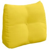 Jastuk za leđa Svijetlo žuta 60 x 24 x 50 cm tkanina | Eponuda.com