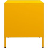  Noćni ormarić boje senfa 35x39x43,5 cm čelični | shoptok.hr