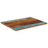  Pravokutna stolna ploča 70 x 90 cm 25 - 27 mm obnovljeno drvo | shoptok.hr