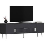 Hanah home tv polica Dekolp4 anthracite silver | ePonuda.com