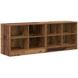 Ormarić za krevet s policom 2 pcs Staro drvo 66 x 33 x 48 cm | Shoptok.si
