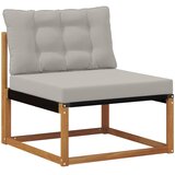  Set vanjskih sofa 5 kom. Prirodna i svjetlosiva | shoptok.hr
