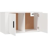  Zidni TV ormarić bijeli 80x34,5x40 cm | shoptok.hr