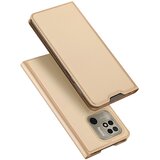 Dux ducis Knjigovska torbica Skin Pro za Xiaomi Redmi 10C - Zlata Cene