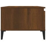  Stolić za kavu smeđi hrast 90x50x36 5 cm konstruirano drvo | shoptok.hr