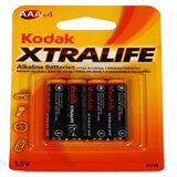 Kodak alkalne baterije XTRALIFE AAA 4 kom | Eponuda.com