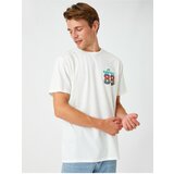 Koton T-Shirt - Ecru - Standard cene
