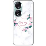Torbica silikonska print za honor 90 enjoy every moments