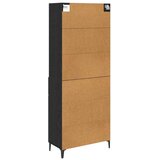  Kuhinjski ormarić Crni hrast 69 5 x 34 x 180 cm Konstruirano drvo | shoptok.hr