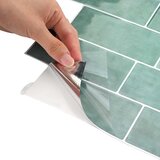  Subway pločica 20 pcs Siva zelena 29 x 21 cm Poliuretan i PET | shoptok.hr