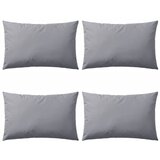 vidaXL Zunanje blazine 4 kosi 60x40 cm sive Cene