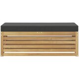  Set vanjskih sofa Bijela i antracit 115 x 43 x 45 cm | shoptok.hr