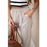 Kesi Włoski Trousers with pockets Summer Punto beige | Shoptok.si