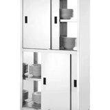  Prolazni ormar s pregradama i kliznim vratima-100x60cm | Eponuda.ba