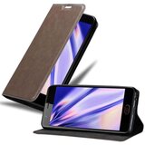 Cadorabo Ohišje, združljivo z ZTE Nubia M2 v kavovinsko rdeča - Zaščitni ovitek z magnetnim zapiranjem, stoječo funkcijo in režo za kartice, (20549797) | Shoptok.si