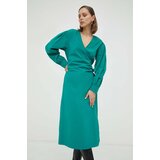 2NDDAY Obleka zelena barva | Shoptok.si