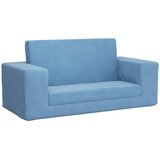  Dječji dvosjed na razvlačenje plavi mekani plišani Plava Sofa bed | Shoptok.si
