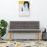 The Living Store Klop 140 cm siv žamet - Klop, (21494825) | Shoptok.si