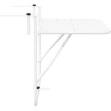  Viseci Balkon Stol Bijelo 60 x 39 x 65 cm Čelik | shoptok.hr