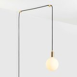 Tala Črna/v zlati barvi viseča svetilka ø 4 cm Plug & Play – | Shoptok.si