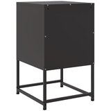 Noćni ormarići 2 kom crni 36 x 39 x 60,5 cm čelični | shoptok.hr