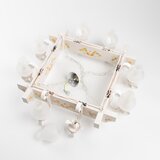  Brilagi - Luster na lancu QUEEN 8xE14/40W/230V bukva/krem | Eponuda.com
