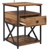  Noćni ormar Staro drvo 40 x 42 x 55 cm Konstruirano drvo | shoptok.hr