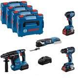 Bosch Professional komplet 4 aku alata GSR 18V-90 C, GDR 18V-210 C, GBH 18V-24 C i GOP 18V-28 u L-BOXX-u Cijene