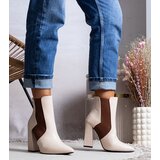 Gemre Beige heeled jodhpur boots Hamilta | shoptok.hr