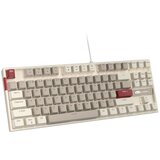  MageGee MK-STAR mehanička gaming tipkovnica, smeđi prekidači, bijela, UK layout | shoptok.hr