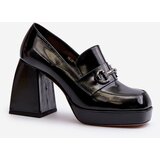 S. BARSKI Black Patent Leather Women's Pumps D&A | Shoptok.si