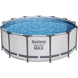 Bestway Frame Pool kompletan setSteel Pro MAX™ Ø 396 x 122 cm uklj. filter pumpa | shoptok.hr