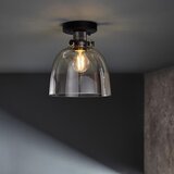 Endon 99106 - stropno svetlo urban 1xE27/10W/230V crna/prozirna | Eponuda.com