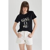 Defacto Regular Fit Crew Neck Printed Short Sleeve T-Shirt | shoptok.hr