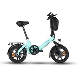 Mini električno kolo T16 Pro, 14" zložljivo, 36V 7,8Ah, modro, (5000234085)
