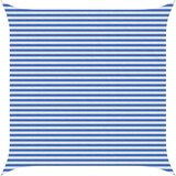  Jedrilica za sunčevu sjenu Plava i bijela 4,5 x 4,5 m HDPE | Eponuda.com