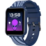 Canyon Joyce KW-43, Smart Watch, Realtek 8762DT/IPS 1.54" 240x240/ARM Cortex-M4F/eMMC 512MB, Speaker, Music player & BT/TWS Direct connection, IP-67 waterproof, Health monitoring, 3 Games, Changeable watch-faces/240mAh/Blue/Φ43.5*36.5mm strap:260*22mm - C