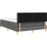  s opruga kutije Tamno siva 140 x 200 cm tkanina | shoptok.hr