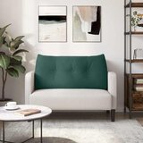  Jastuk za leđa Tamnozelena 100 x 24 x 50 cm Baršun | Eponuda.com