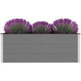  Vrtna Posuda za Sadnju WPC 150x50x54 cm Siva | shoptok.hr