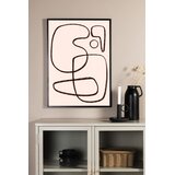 Venture Home poster Line Art 70 × 100 cm, bijeli | shoptok.hr