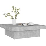  Stolić za kavu boja betona 90 x 90 x 28 cm konstruirano drvo | shoptok.hr