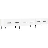 Maison Chic TV omarica - TV stojalo - Televizijska omarica bela 150x36x30 cm inženirski les, (21700299) Cene